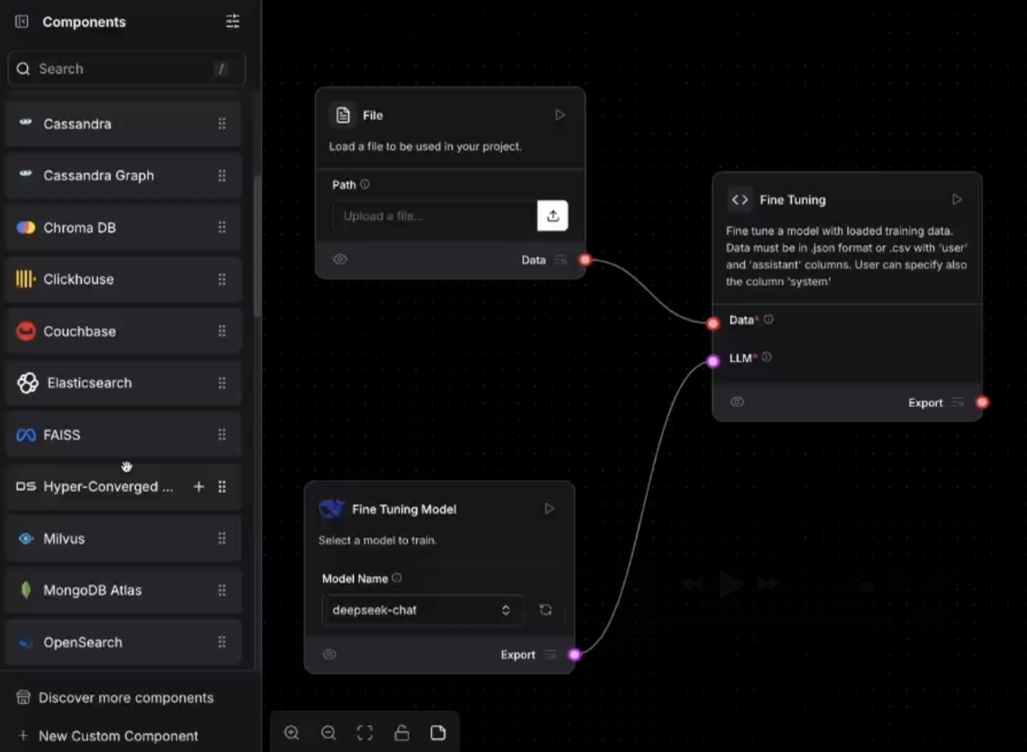 AI agent creator